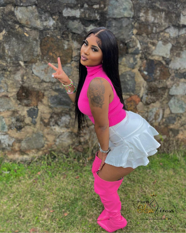 Supreme Silky Straight Glueless Custom Wig