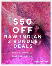 FEBRUARY DEAL - Raw Indian Collection - 3 Bundle Deal
